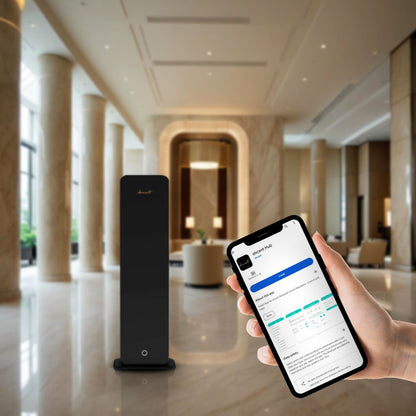 Bluetooth-enabled Large Tower Nebulizer | Nebula